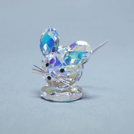 Swarovski Kristal | Silver Crystal | Replica Muis - Gelimiteerde Editie 2015 - Aurora Borealis | 5134826